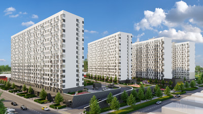 Планировка двухкомнатной(квартира) площадью 48.6 квадратных метров в ЖК “ЖК Квартал Светлый”