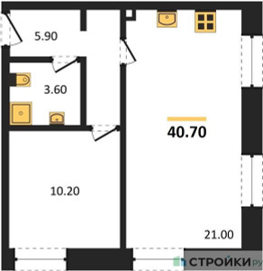 Планировка квартиры, ID 533013
