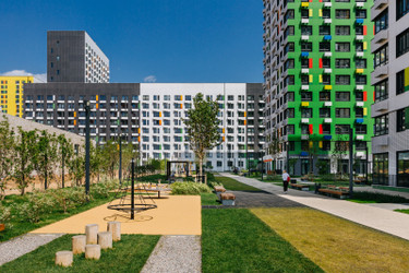 Планировка однокомнатной(квартира) площадью 38 квадратных метров в ЖК “ЖК Бунинские луга”