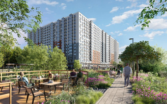 Дорожки в ЖК Эко Видное 2.0