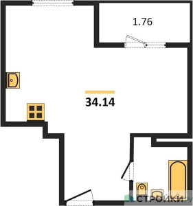 Планировка квартиры, ID 185302
