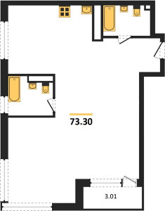 Планировка квартиры, ID 128897
