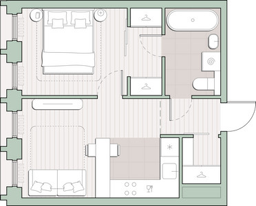 Планировка квартиры, ID 549756
