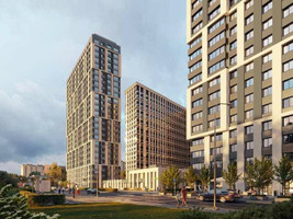 Придомовая территория ЖК Октябрьское поле