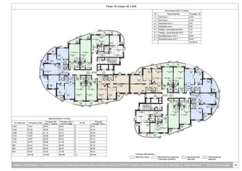 Планировка студии(квартира) площадью 38.3 квадратных метров в ЖК “ЖК Соболевка”