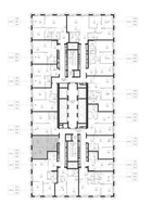 Планировка однокомнатной(квартира) площадью 34.8 квадратных метров в “ЖК SET (Сет)”