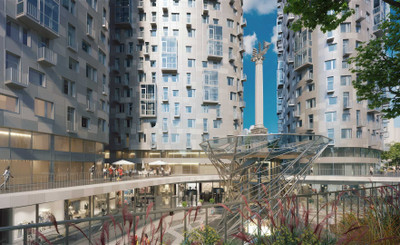 Планировка студии(апартаменты) площадью 45.5 квадратных метров в ЖК “ЖК Nakhimov”