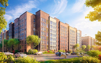 Общий вид ЖК Миниполис «Дивное»