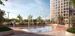 Фонтан в ЖК “MYPRIORITY Нижегородская”