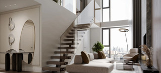 Квартира с высокими потолками в ЖК “Level Академическая”