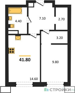 Планировка квартиры, ID 528562