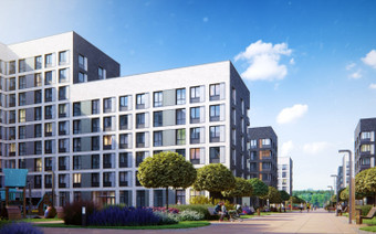 придомовая территория ЖК Хоумсити