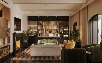 Clubhouse на территории КД "Чистые Пруды"