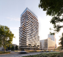 Вид на ЖК "PRIDE" с улицы