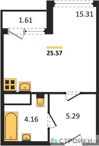 Планировка квартиры, ID 147468
