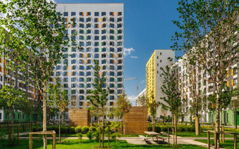 Озеленение в ЖК "Бунинские луга"