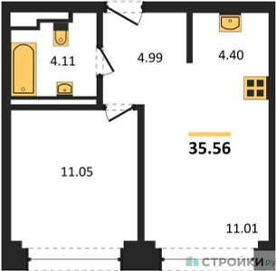 Планировка квартиры, ID 427152