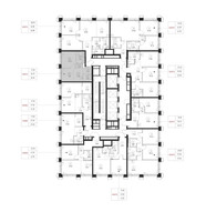 Планировка однокомнатной(квартира) площадью 32.7 квадратных метров в “ЖК SET (Сет)”