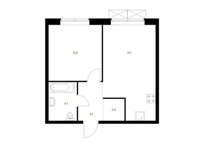 Планировка квартиры, ID 49745