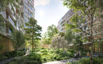 "Секретный сад" в ЖК “Новые Академики”