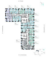 Планировка однокомнатной(квартира) площадью 47 квадратных метров в “СберСити в Рублево-Архангельском”