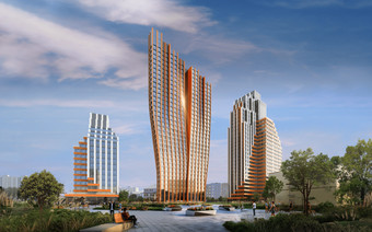 Общий вид на ЖК “Симоновский вал”