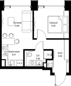 Планировка квартиры, ID 554104