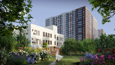 Планировка студии(квартира) площадью 26.6 квадратных метров в ЖК “ЖК 1-й Ясеневский (Первый Ясеневский)”