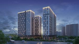 ЖК "КИТ 2" в вечернее время