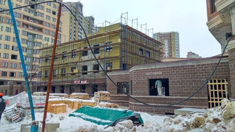 ЖК «Новый Раменский» на этапе строительства