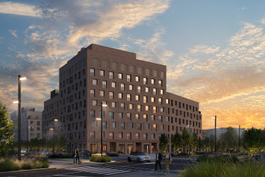 Планировка двухкомнатной(квартира) площадью 89.5 квадратных метров в ЖК “СберСити в Рублево-Архангельском”