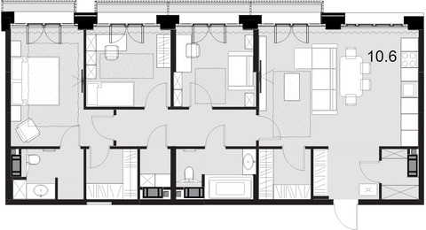 Планировка квартиры, ID 245117