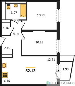 Планировка квартиры, ID 153276
