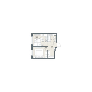 Планировка квартиры, ID 547528