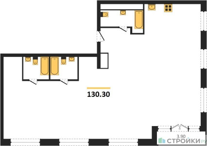 Планировка квартиры, ID 315174