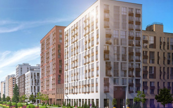 Один из корпусов ЖК Москва А101