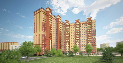 Планировка двухкомнатной(квартира) площадью 65.4 квадратных метров в ЖК “ЖК Новое Жегалово”