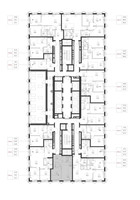 Планировка однокомнатной(квартира) площадью 41.4 квадратных метров в “ЖК СЕТ”