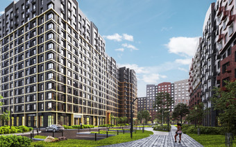 Общий план ЖК Притяжение Сити