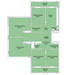 Планировка квартиры 4+ комнат (Квартиры)199.26