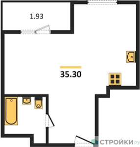 Планировка квартиры, ID 112074