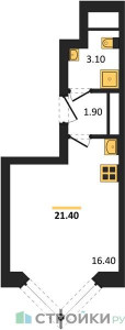 Планировка квартиры, ID 433073