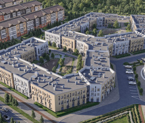 Планировка студии(квартира) площадью 30.9 квадратных метров в ЖК “ЖК Кореневский Форт 2.3”