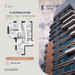 Планировка трехкомнатной(квартира) площадью 99.2 квадратных метров в “Кутузов Сити”