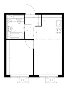 Планировка квартиры, ID 184054