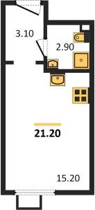 Планировка квартиры, ID 109750