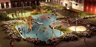 Планировка трехкомнатной(квартира) площадью 54.93 квадратных метров в ЖК “ЖК Гранель Коломенское”