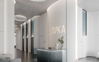 Ресепшен в ЖК "Сезар Силика"