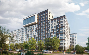 Корпуса в "Левел Лесной"