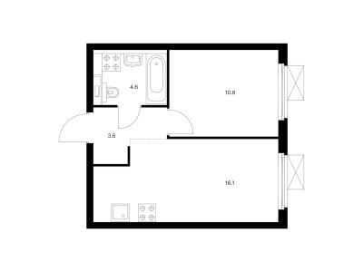 Планировка квартиры, ID 126820